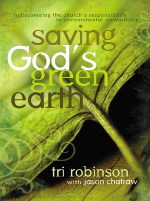 cover image of Saving God's Green Earth